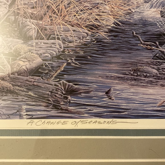 Dick Bailey Painting with frame - Picture 5 of 8